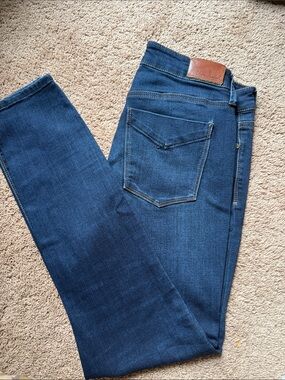 Dark Wash Blue Denim unpublished Jeans